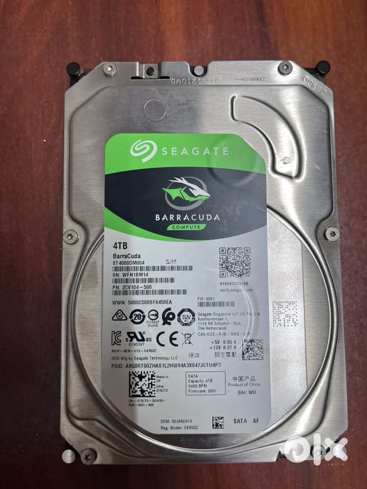 Hard disk 4TB