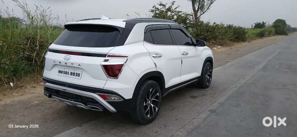 Hyundai Creta Facelift 2021 Diesel Well Maintained All Brand New Tyres
