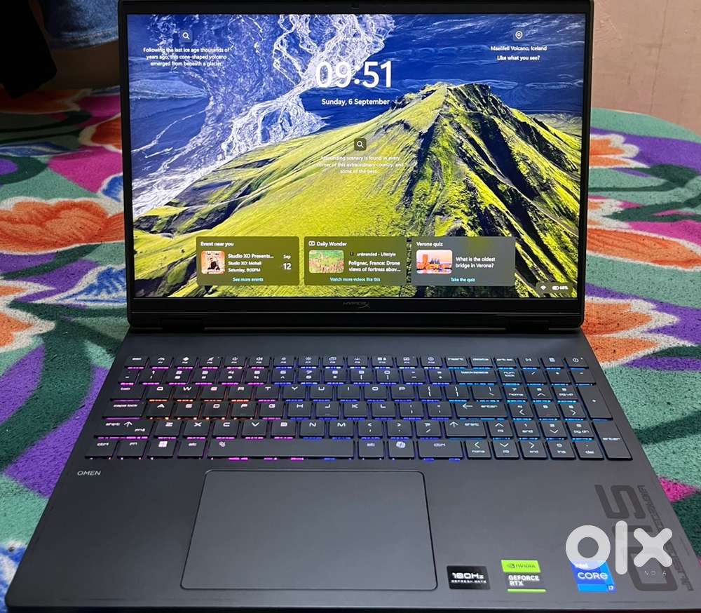 HP HyperX Omen 15 RTX 5060 (8GB) Core i7 14650HX 24GB/1TB With 2k Disp