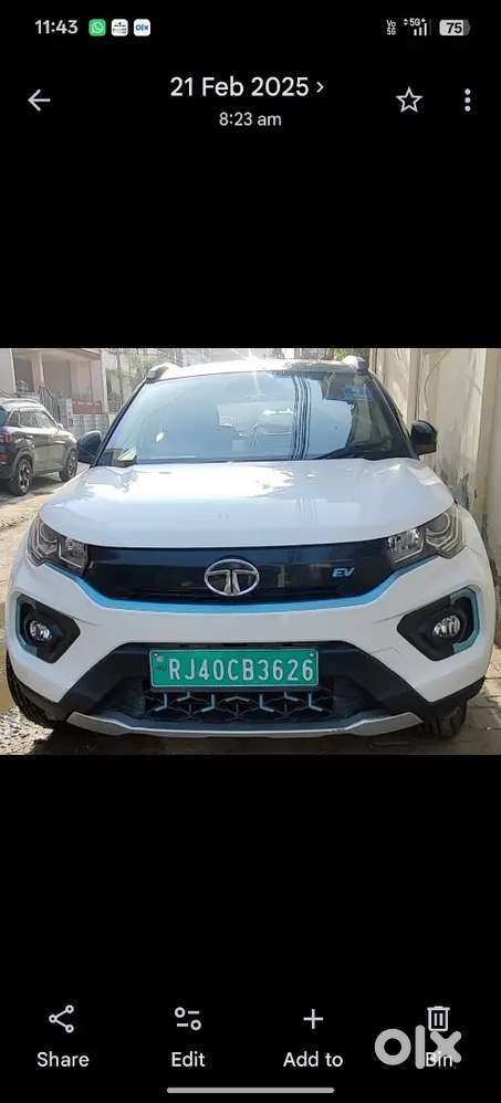 Tata Nexon Ev 05/2022 Electric 87201 Km Driven