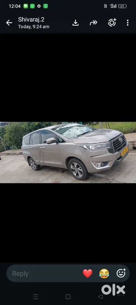 Toyota Innova Crysta 2016 Diesel Car