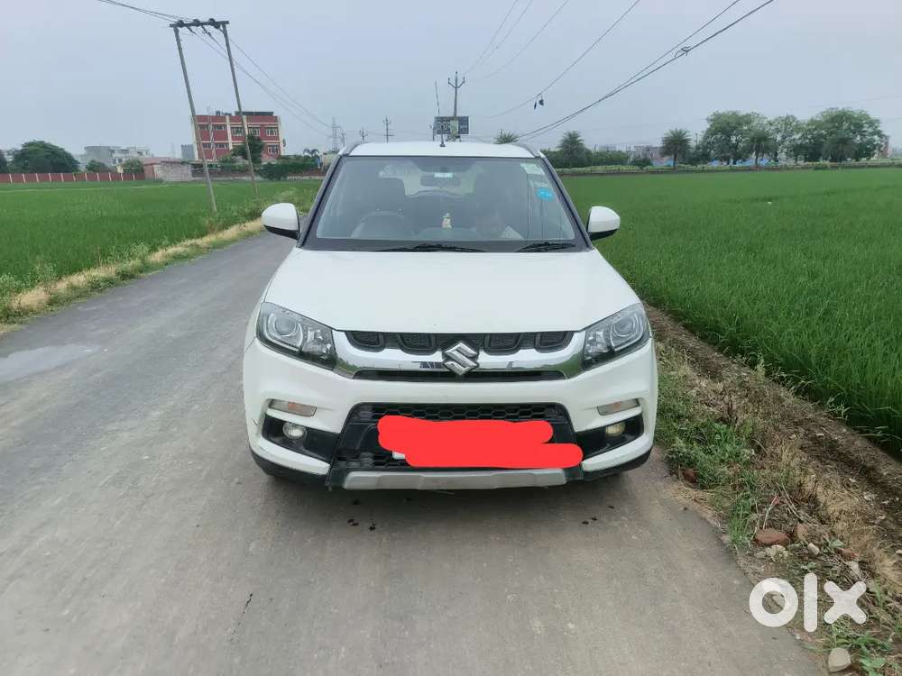 Maruti Vitara Brezza Zdi  White  Ch Number  New Tyres