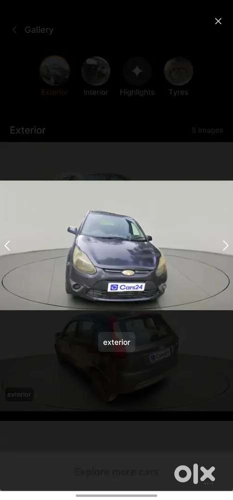 Ford Figo 2011 Petrol Good Condition Sea Grey Colour Rc Due