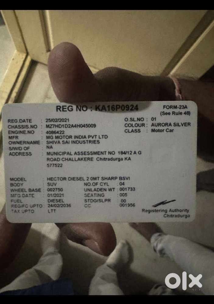 Mg Hector 2.0 Sharp Diesel, 2021, Diesel