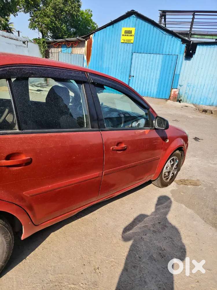 Ford Fiesta With Royal Enfield 500