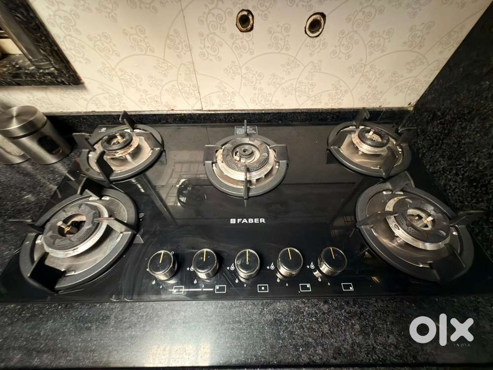 Febber 5 burner stove 2 month old
