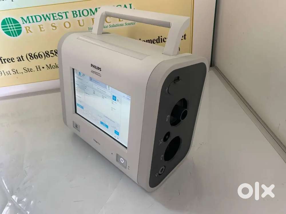 Trilogy evo Philips respironics ventilator on rent icu patient venti