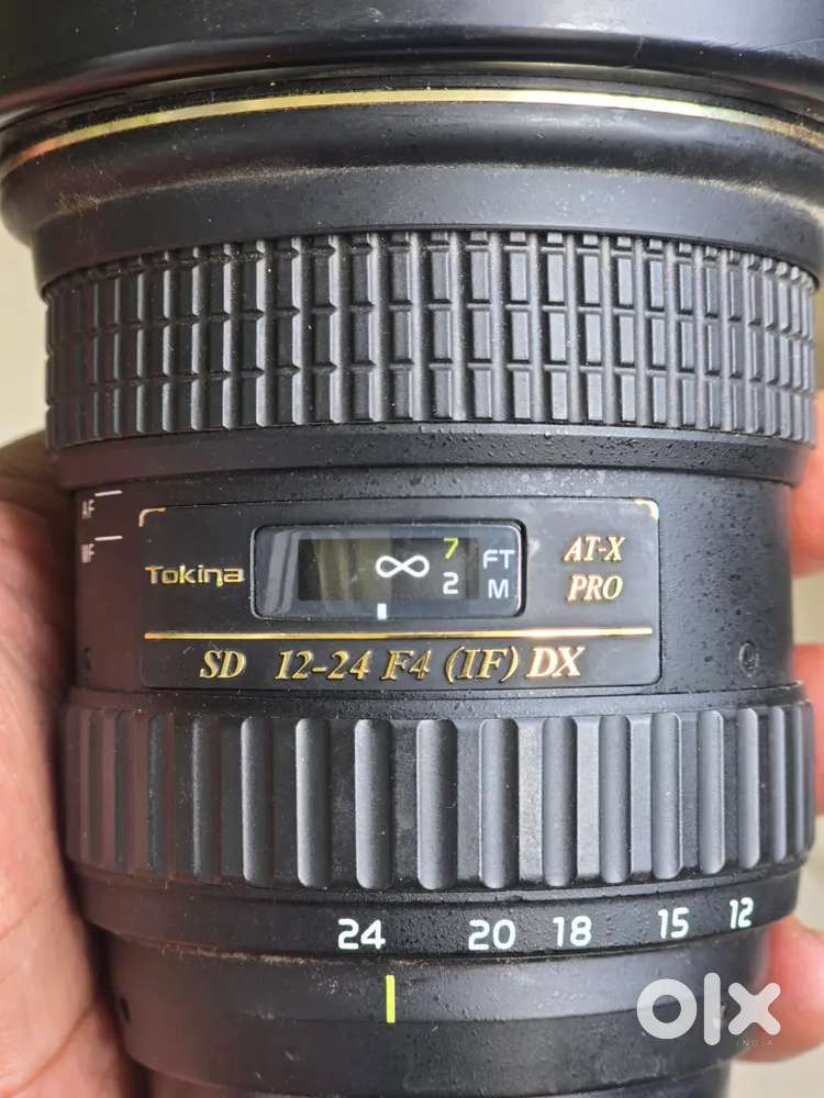 Tokina AT-X PRO 12-24mm F4 Wide Zoom Lens Nikon F Mount Excellent