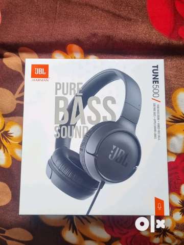 JBL TUNE 500 - Wired On-Ear Headphones - Black