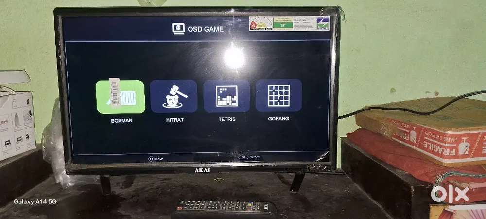 Almost new tv from the brand AKAI