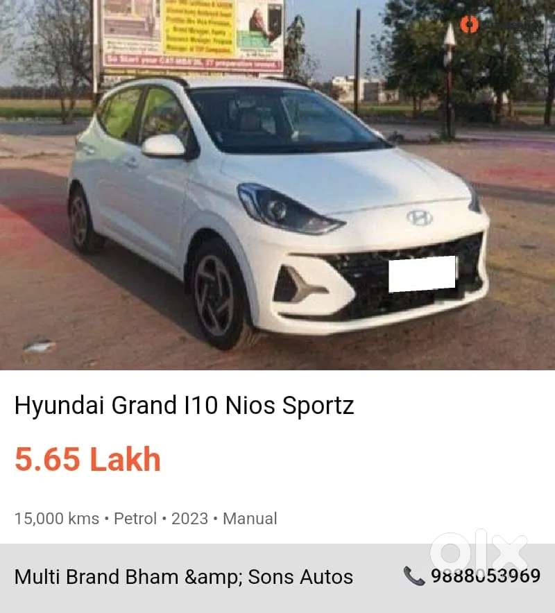 Hyundai Grand I10 Nios, 2023, Petrol