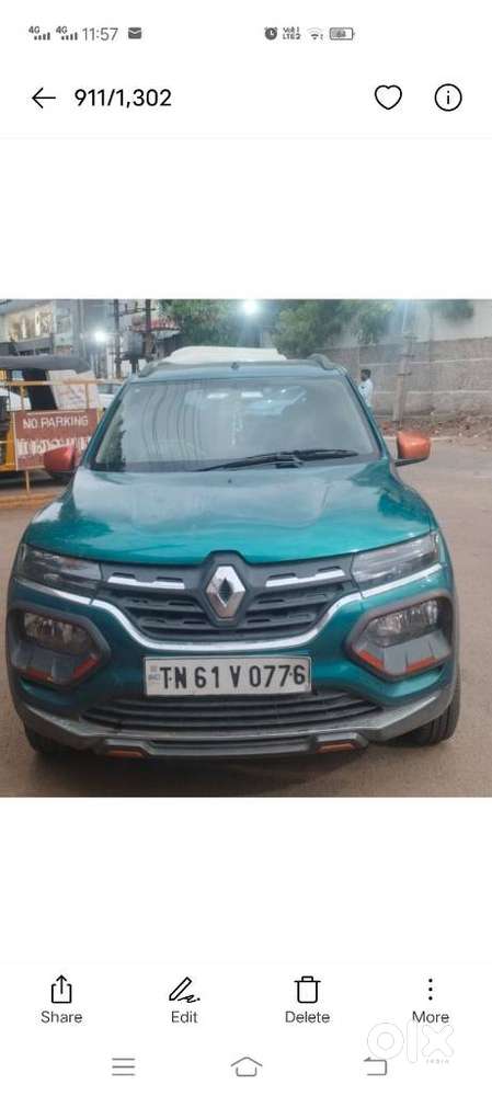 Renault Kwid Climber Urban Night Limited Edition, 2021, Petrol