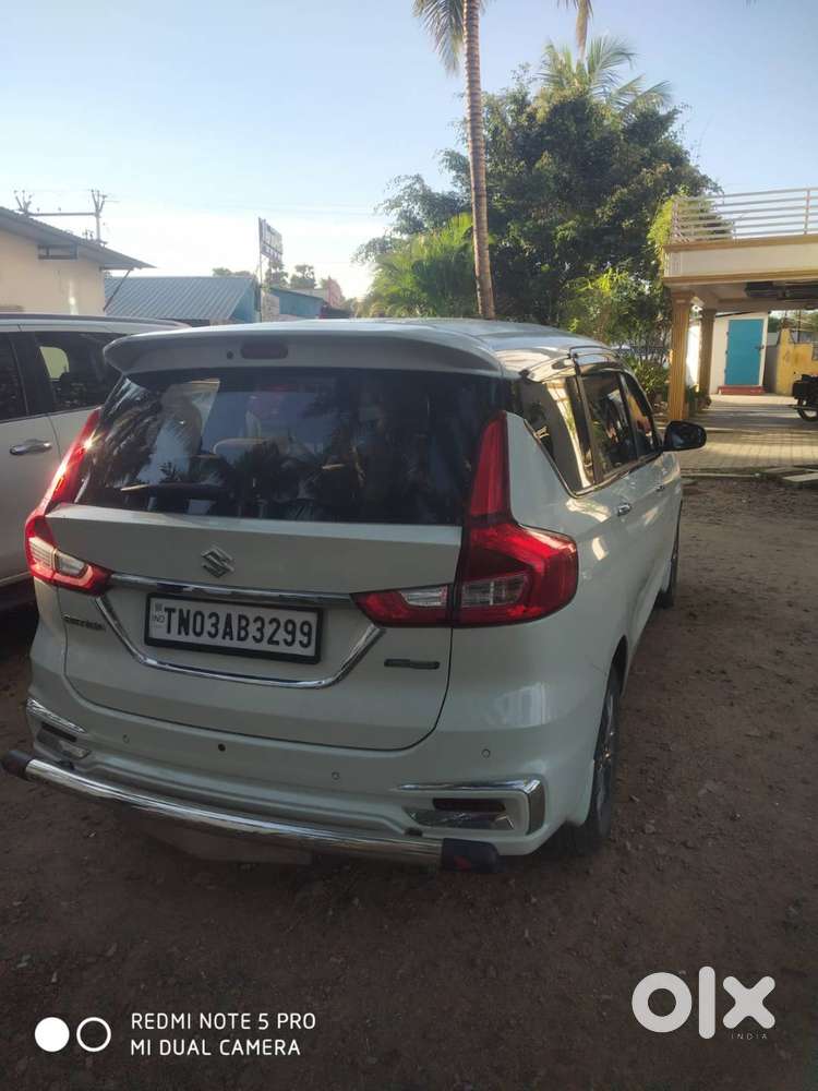 Ertiga Zxi White Less Km Curr Insurance Single Owner