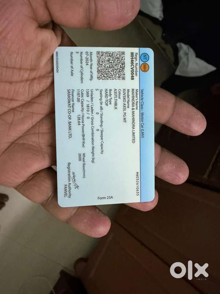 Mahindra Xuv 3xo 2024 Petrol Well Maintained