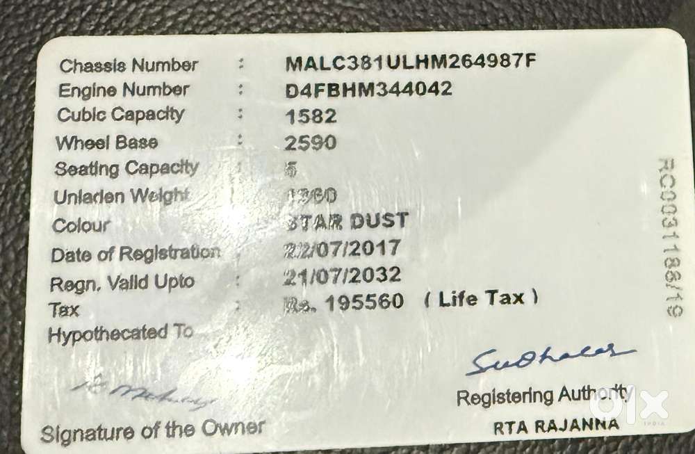 Hyundai Creta 1.6 Sx (o), 2017, Diesel