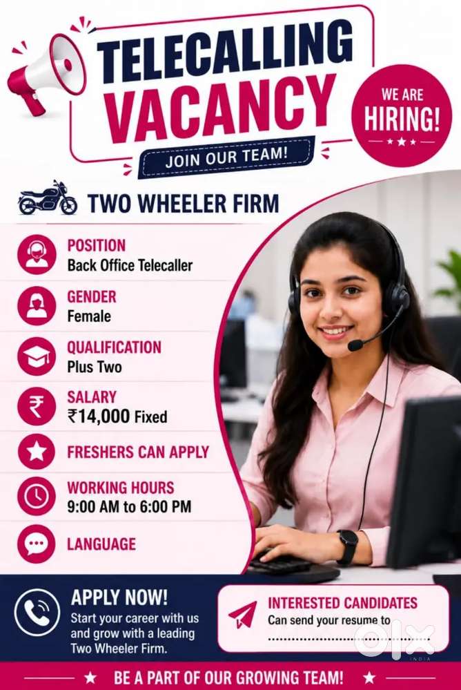 TELECALLING VACANCY