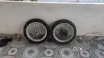 I have a set of spoke wheels with 10% left tyres of Gt 650