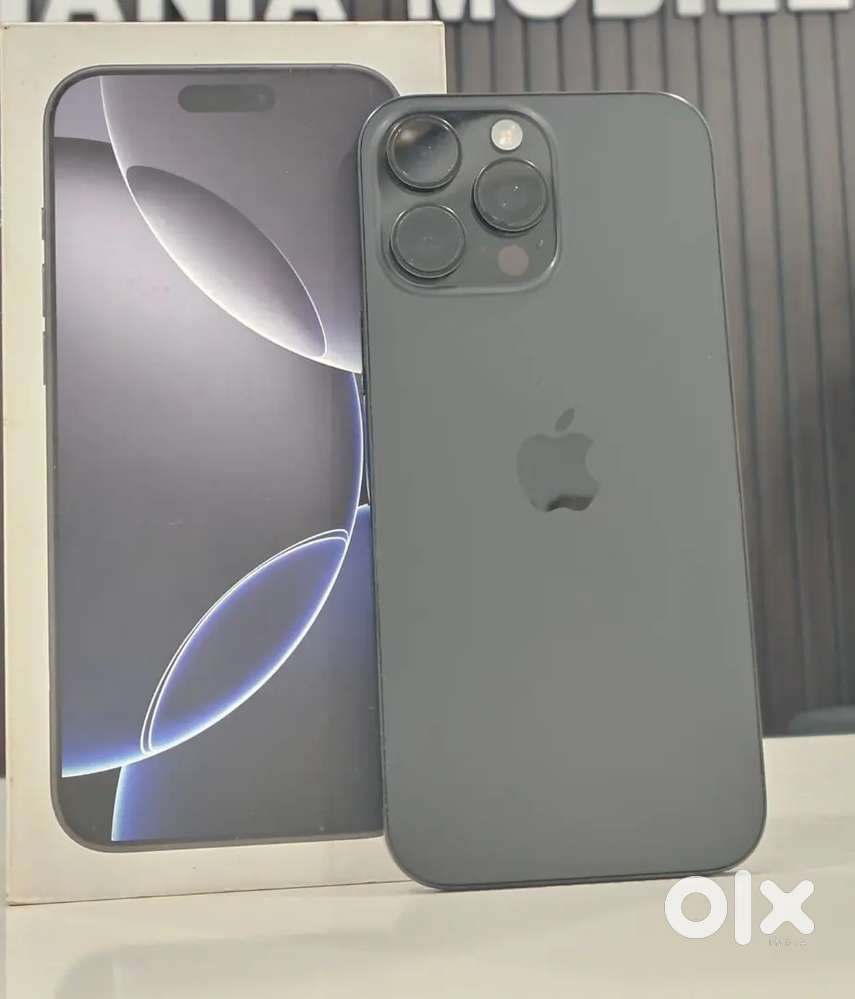 iPhone 16pro Max 512GB 88 Brand New Condition black Titanium colour Ju