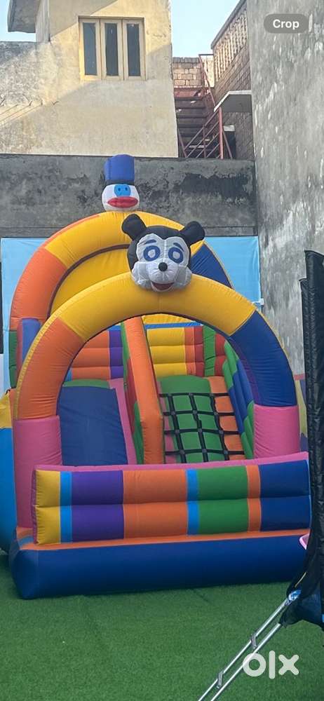 Bouncy and slide tunnel