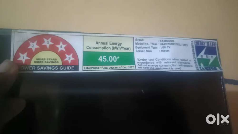 Samsung TV 43 inch