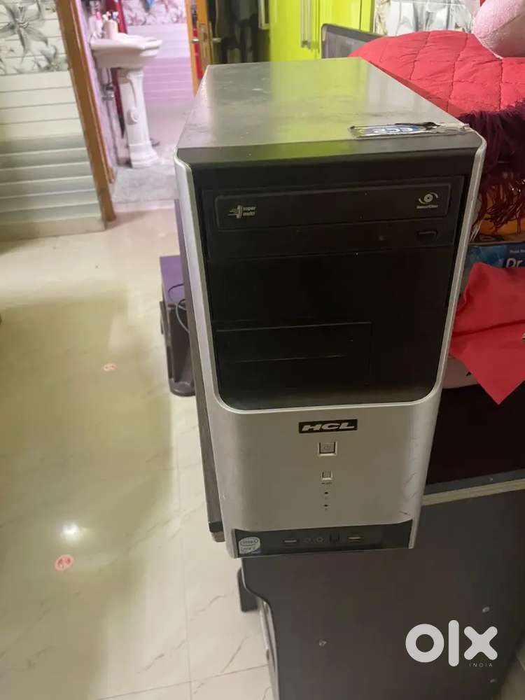 Old monitor and cpu