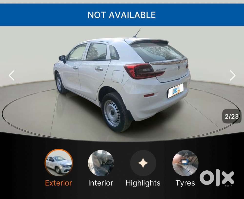 Maruti Baleno Sigma 2025 Km Driven 13500