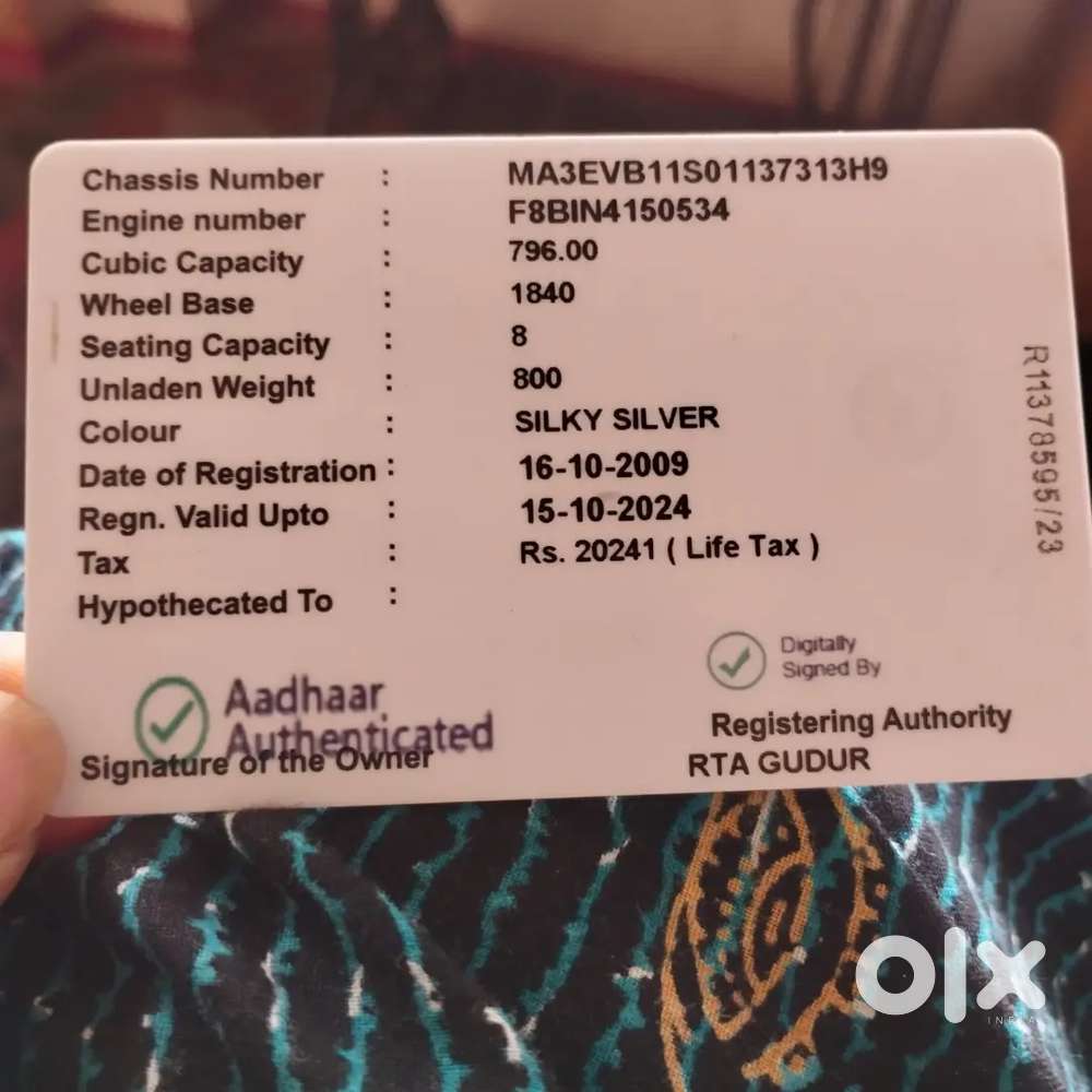 Maruti Suzuki Omni 2008 Petrol 130000 Km Driven