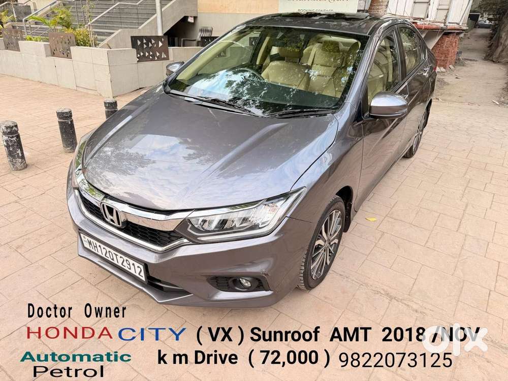 Honda City 1.5 V At Sunroof, 2018, Cng & Hybrids
