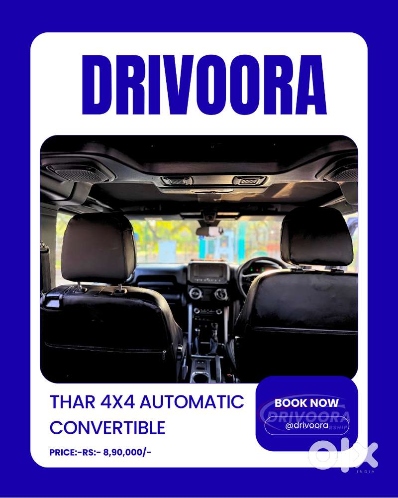 Model: Thar 4x4 Automatic Convertible