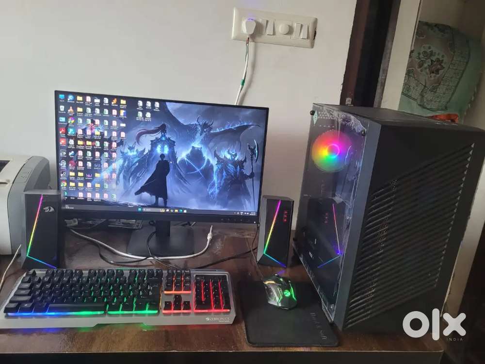 Intel i5-9400 | 16GB RAM | 500GB NVMe | 4GB Graphics | 24 Lenovo Moni