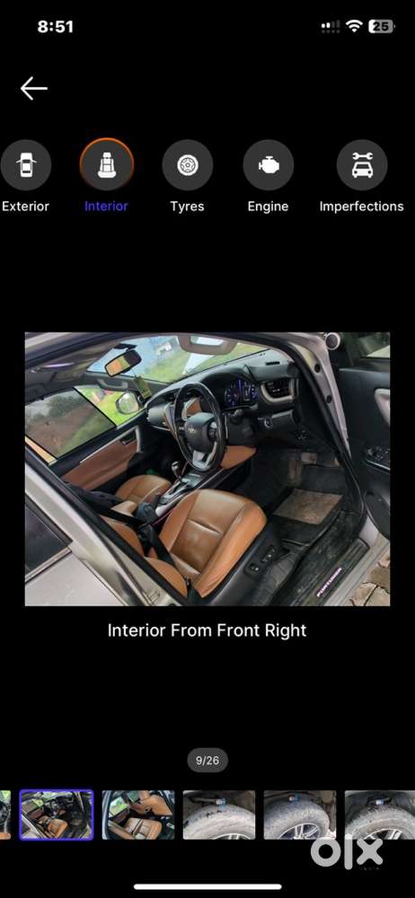 2018 Toyota Fortuner Diesel Automatic 7000 Vip Number