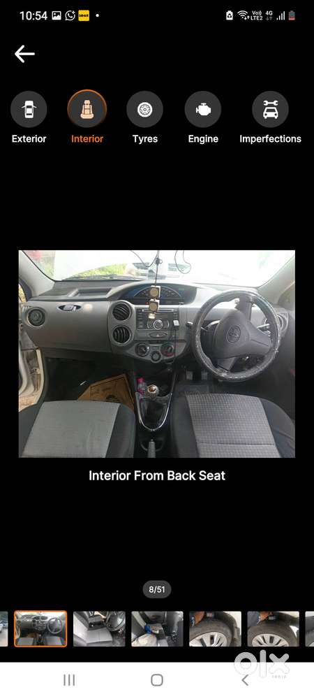Toyota Etios 2013 Petrol 47000 Km Driven