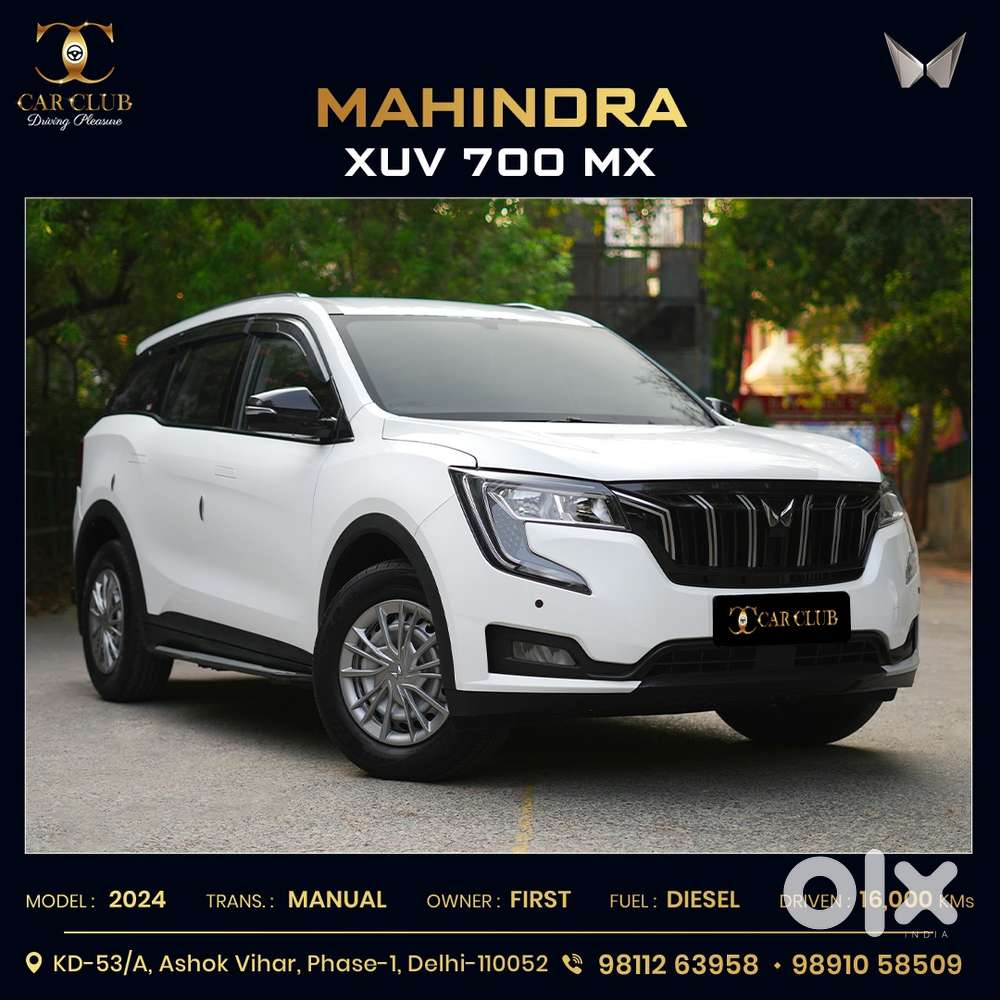 Mahindra Xuv700 Mx Diesel Mt 5 Str (e), 2024, Diesel