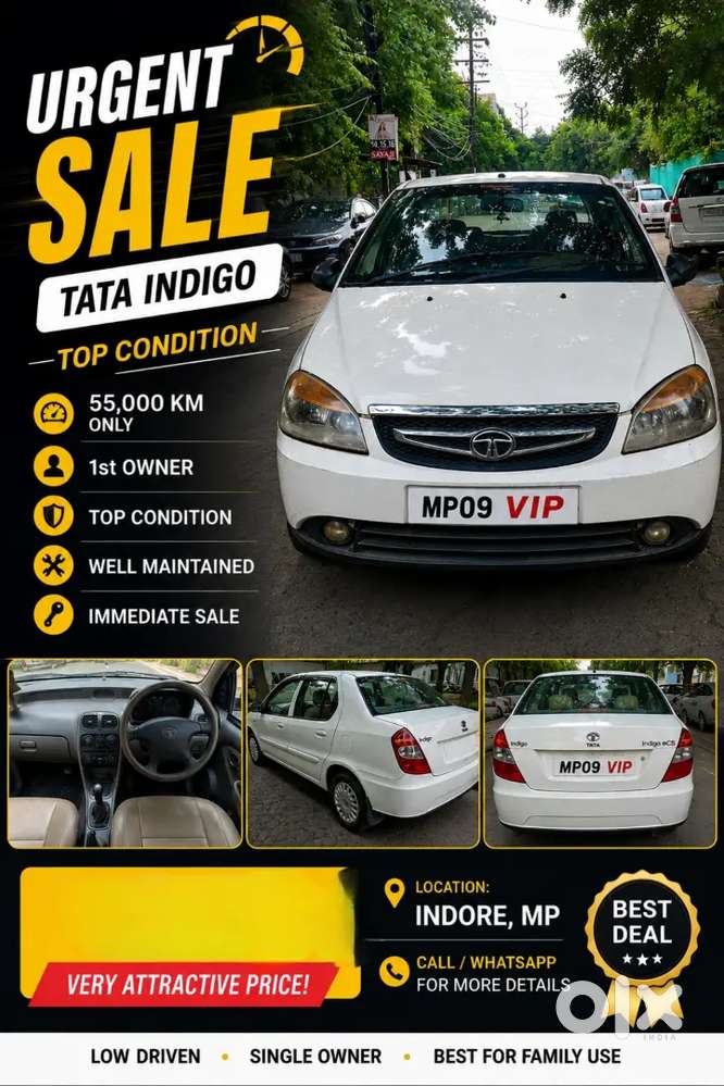 Tata Indigo Ecs  2014 Diesel 55000 Km