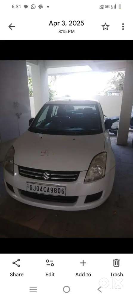 Maruti Suzuki Swift Dzire 2011