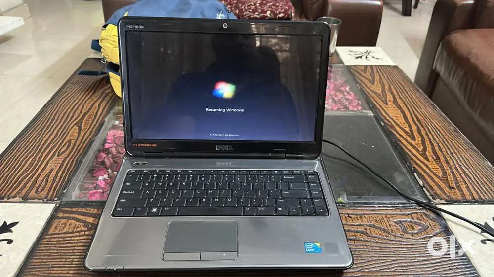 Dell laptop in a working condition with 4gb Ram and 1 TB Harddisk