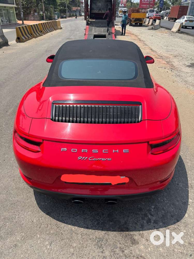 Porsche 911 Carrera Cabriolet, 2018, Petrol