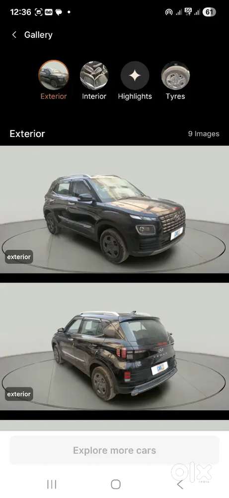 Hyundai Venue 2024 Petrol Well Maintained