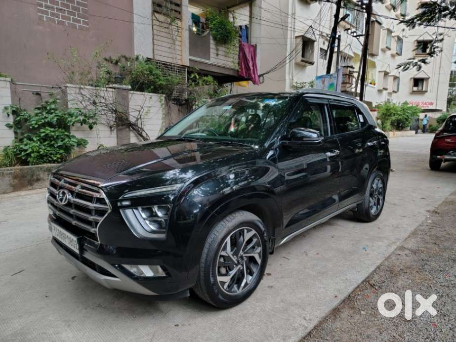 Hyundai Creta Sx (o) 1.5 Petrol Cvt Knight Dual Tone, 2021, Petrol