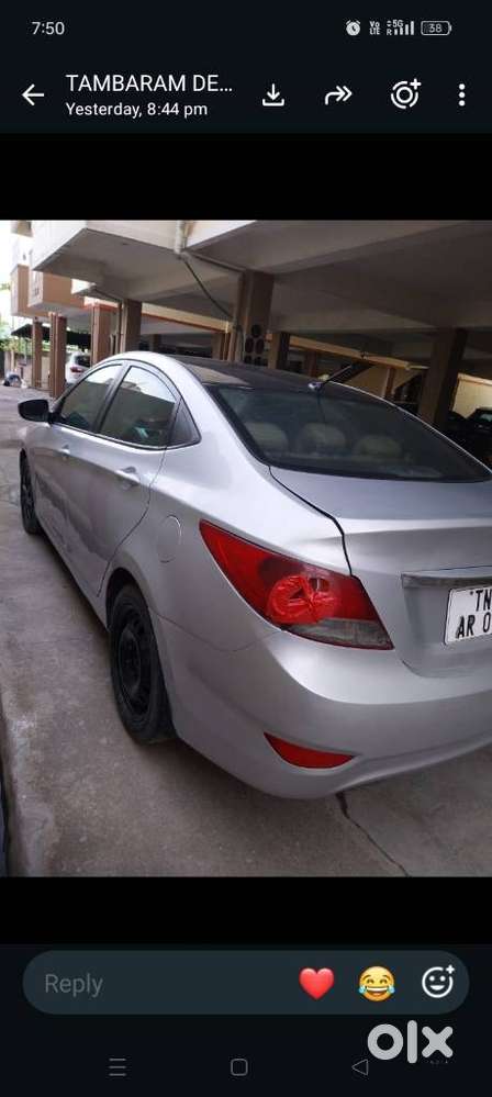 Hyundai Verna Fluidic 1.6 Crdi Sx Opt, 2011, Diesel