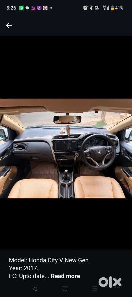 Honda City I Vtec V, 2017, Petrol