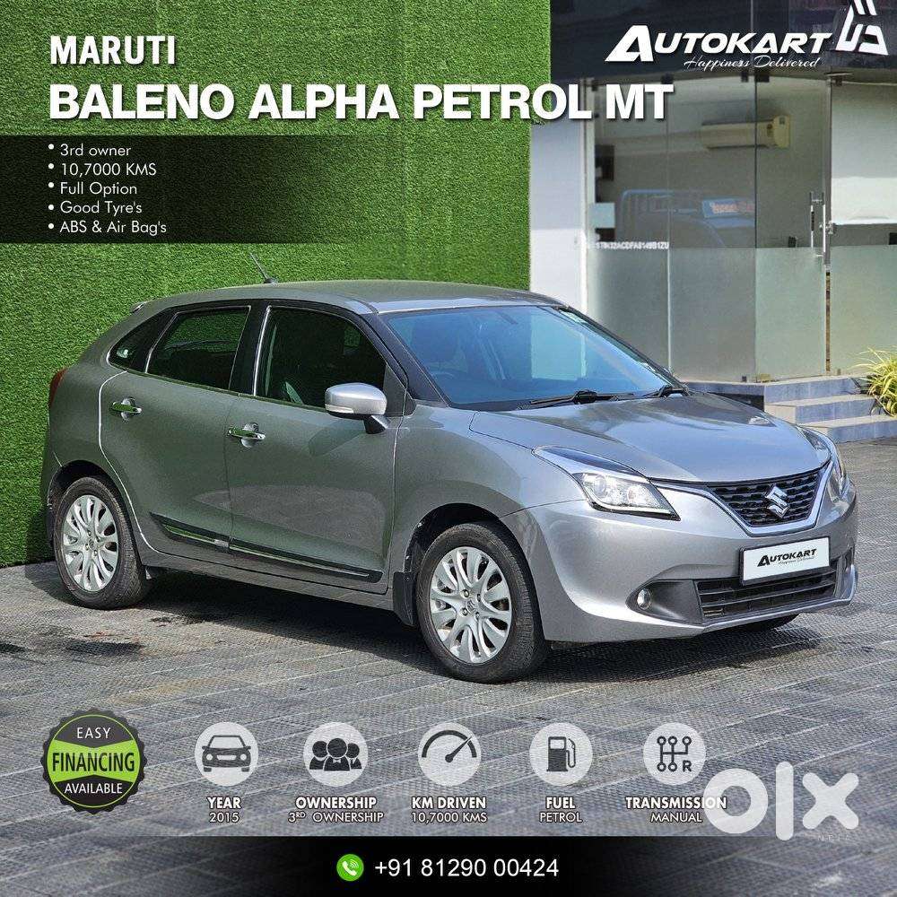 Maruti Suzuki Baleno Alpha, 2015, Petrol