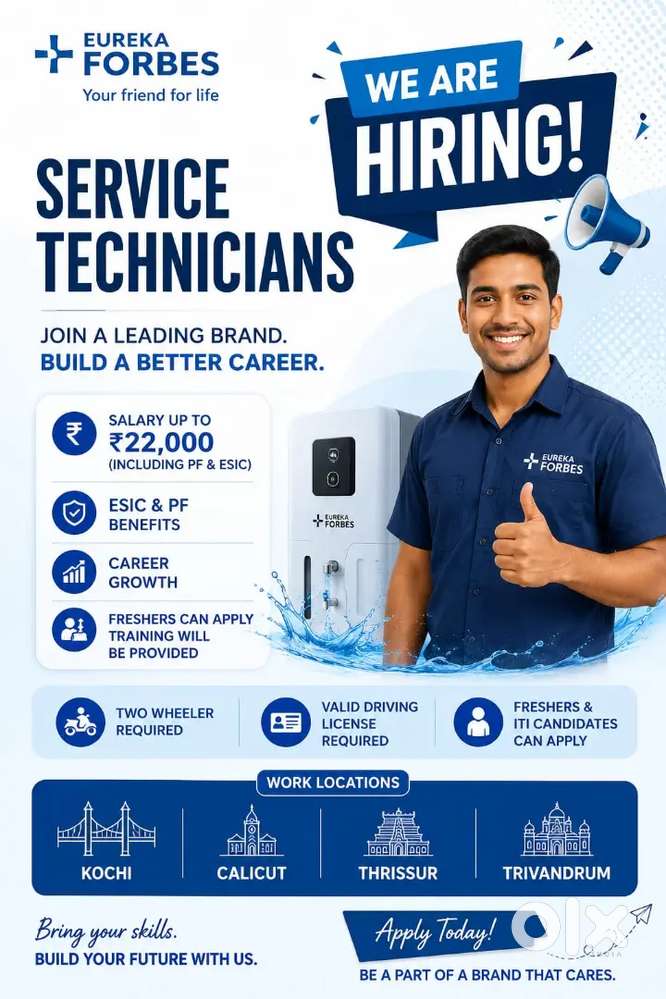 Water purifier technician@iringal vadakara