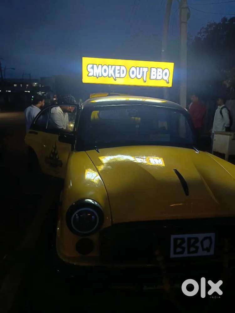 Ambassador Car For Bbq Taxi Modified