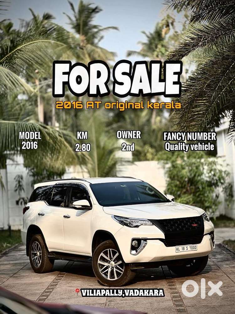 Toyota Fortuner 2016 Diesel Well Maintained