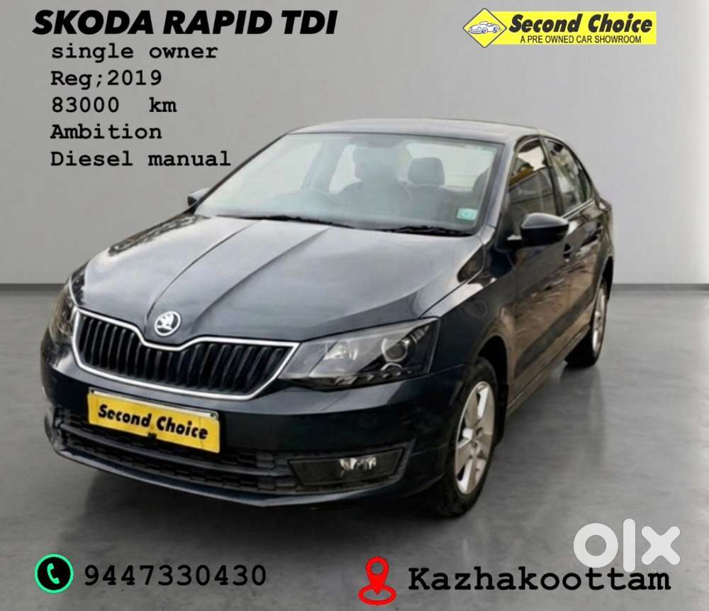 Skoda Rapid [2016-2020] 1.5 Ambition Tdi, 2019, Diesel