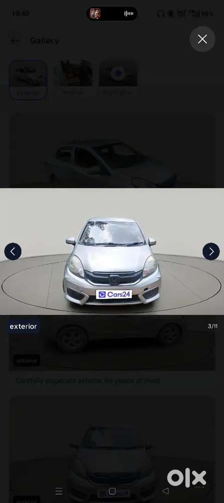 Honda Amaze 2018 Variant