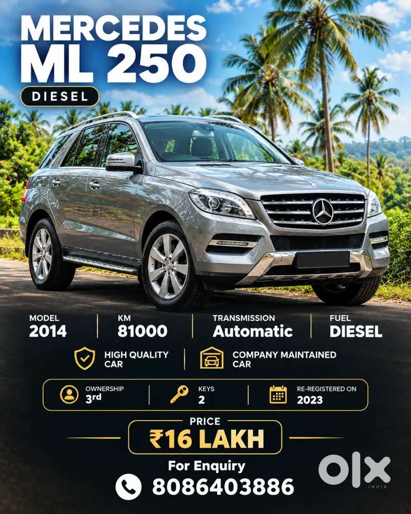 Mercedes-benz M-class 2014 Diesel Automatic