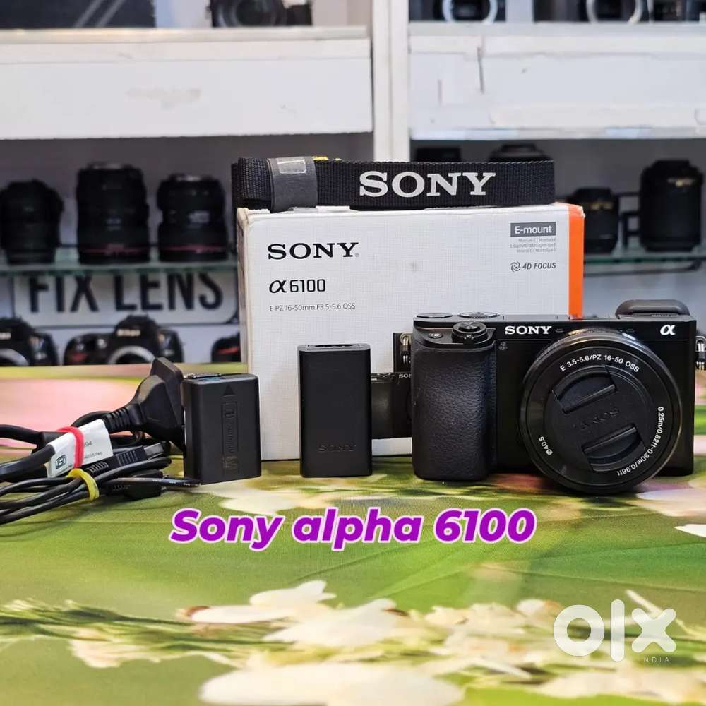 Alpha 6100 Camera Sony A6100 Sony Alpha 6100 APS-C Camera With