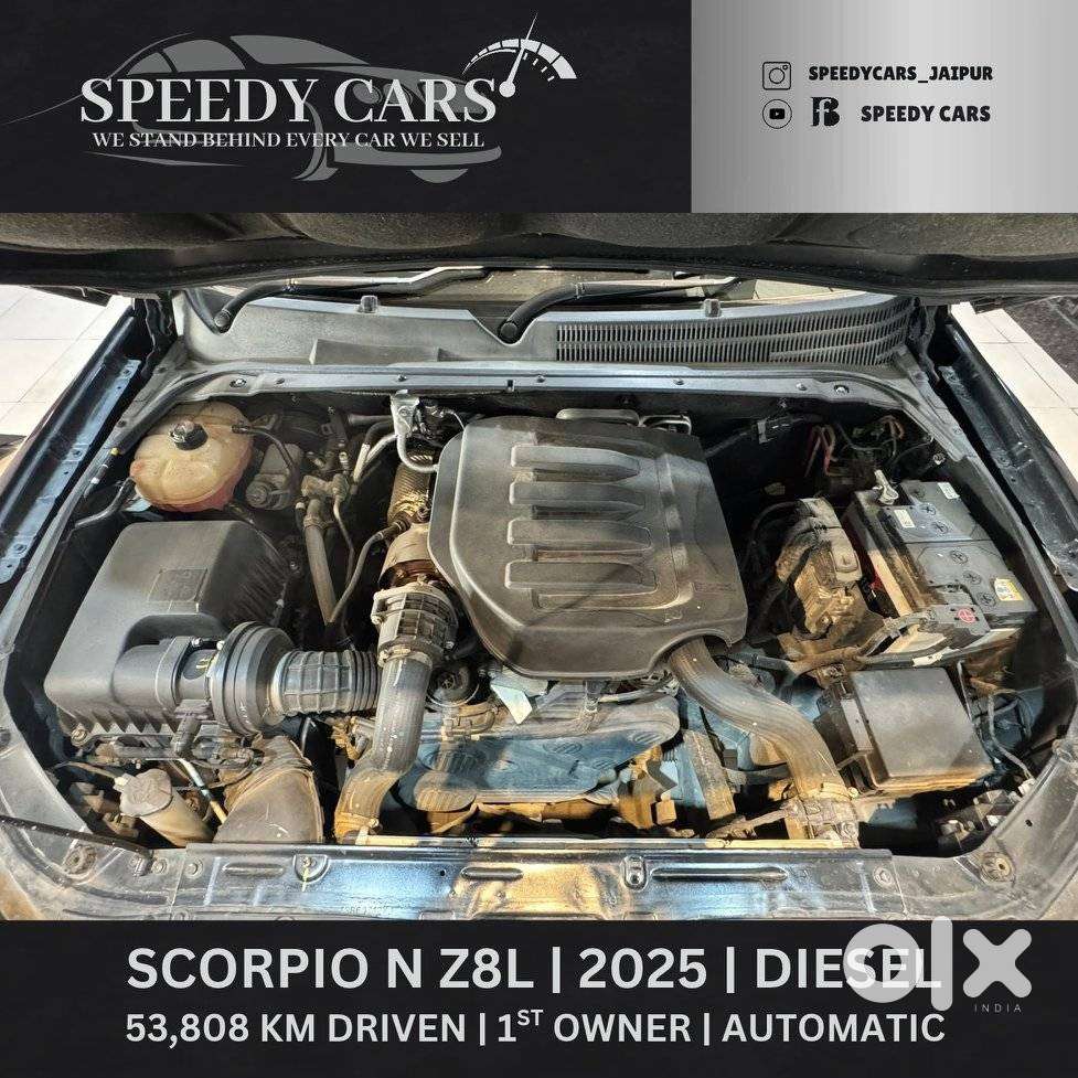 Mahindra Scorpio-n Z8 L Diesel At 2wd 7 Str, 2025, Diesel